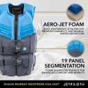 Jetpilot Shaun Murray Neoprene Coast Guard Approved Life Jacket PFD, X-Large