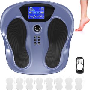 Creliver EMS Foot Stimulator Pro, EMS Foot Massager for Neuropathy with Ergonomic Sole, Neuropathy Pain Relief for Feet Circulation, Leg & Feet Massager with 8 Gel Pads, Tens Unit Muscle Stimulator Creliver EMS Foot Stimulator Pro, EMS Foot Massager for Neuropathy with Ergonomic Sole, Neuropathy Pain Relief for Feet Circulation, Leg & Feet Massager with 8 Gel Pads, Tens Unit Muscle Stimulator
