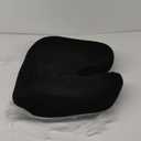 5 STARS UNITED Seat Cushion for Tailbone Pain Relief  Large Memory Foam Lifting Pillow for Coccyx, Hip, Sciatica & Post-Surgery Recovery  Wheelchair, Car, Desk, Gaming & Office Chairs, Black