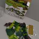 iHaHa 169 PCS Dinosaur Race Car Track Toys for Kids Toddler Boys Ages 1-3 3-5 4-7, Dinosaur Race Tracks Toys with Light, Sound & Spray, Birthday Dinosaur Toys Gifts for 2 3 4 5 Year Old Boys