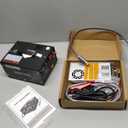 Pcp Air Compressor,4500Psi 30Mpa Auto-Stop Powered by Car 12V DC or Home 110V AC W/Converter Paintball/Scuba Tank Compressor Pump