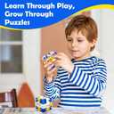 3D Maze Cube Puzzle Brain Teaser Game for Kids & Adults, Educational Sensory Fidget Toy for Teens, Birthday Gift