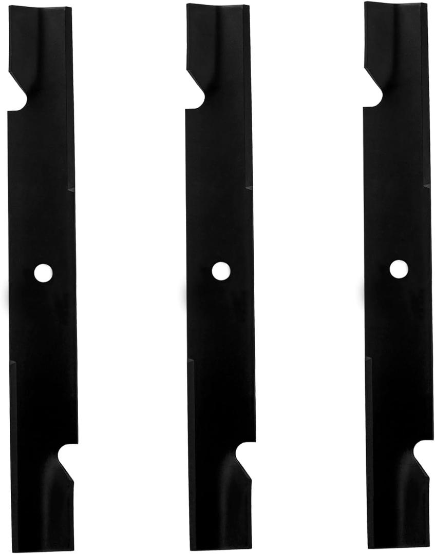 482878 High Lift Mower Blades Set Replaces Ferris 21227S 5021227 Scag 482462 48108 Encore 481707, Compatible with Scag Tiger Cub Wildcat Turf Tiger John Deere Walk-behinds Mower 36'' 52'' Deck (3PACK)