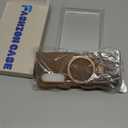 [Magnetic Stand & Wave Frame] Case for Samsung Galaxy Z Fold 5 [Fit for MagSafe] [Military Drop Protective] Not Yellowing Translucent Z Fold 5 Phone Ring Cover for Women Men 7.6" Desert Gold