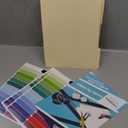 100 Packs Manila File Folder,Manila Folder 9.5x11.5/8 Cut Tabs Folder for Office,School and Home,Organizer File Folder Letter Size