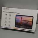 Car DVD Player, WONNIE 12" Portable DVD Player with Headrest Mount, Support 1080P/MP4 Video, HDMI Input/Output, AV Out, AC Adapter, Car Charger, USB Card Reader, Last Memory, All Regions