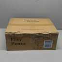 Baby Playpen with Mat 50x50 Inch, Play Pen for Babies and Toddlers with Gate, Baby Fence Sturdy Safety Playpen, Indoor & Outdoor Kids Activity Center