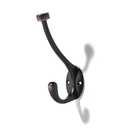 khtumeware The 3 Pack 5-1/2 inch Oil Rubbed Bronze Coat Hook Venetian mudroom Hooks is Suitable for bathrooms, Behind Doors, bedrooms, and is a Towel Robe Hooks for Both Household and Commercial use