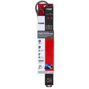 Prime Contractor Grade Surge Protector - Black