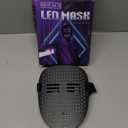 MOYACA Led Mask Light up Mask with Gesture Sensing, Cool Glowing Toys Masks Great Gift for Halloween Christmas Costume Party