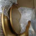 5 PCS Gold Cake Stand Set with Gold Pedestal Cake Stand and Cake Cutter Pie Spatula, Dessert Table Display Set for Wedding, Party, Birthday, Baby Shower, Event Bridal Celebration