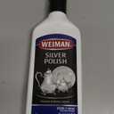 Weiman Silver Polish and Cleaner - 8 Ounce - Clean Shine and Polish Safe Protective Prevent Tarnish (8 Fl Oz (Pack of 1))