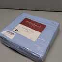 Mellanni Twin XL Sheets Set - 3 PC Iconic Collection Bedding - Hotel Luxury, Extra Soft, Cooling Bed Sheets - Wrinkle, Fade, Stain Resistant (Twin Extra Long, Sky Blue)