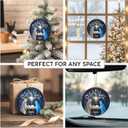 3 x Nativity Scene Ornament 2025, Religious Gifts for Women, Men, Christian Family, Church Members, Oh Holy Night Ceramic Ornaments for Catholic Christmas Decorations, Unique Christian Gift