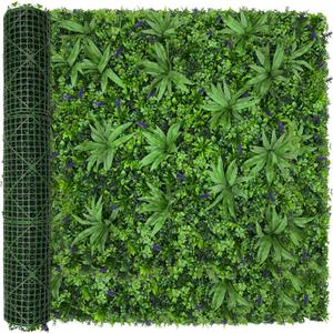 Greenery Grass Wall Boxwood Plant Roll: 60"x120"50SQFT with UV Resistant Leaves Artificial Ivy Privacy Hedge Fence Screen for Backdrop,Garden and Indoor Outdoor Plant Wall Panel Covering