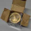 PRIMSOPH Lift Turn Tub Drain Trim Kit with One Hole Overflow Faceplate Conversion Kit Assembly Universal Fine Coarse Thread Replacement Brushed Gold