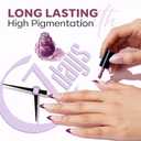 modelones Nail Polish Set 12 Colors Pearl White Nude Glitter Blue Pink Purple Quick Dry Mini Nail Lacquer Kit, Christmas Holiday Manicure Gifts for Women Girl Shimmer Home DIY Finger Toe Nail Art (A1-Winter Shine)