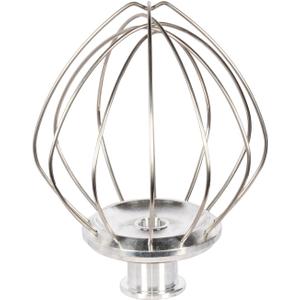 K45WW Whip for KitchenAid Tilt-Head Stand Mixer Accessories 5-6Qt Stainless Steel Egg Cream Stirrer 6-Wire Stainless Steel Heavy Beater for Egg, Cream, Cakes (5QT upgrade)
