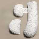 KaZio Lumbar Pillows, Abdominal Support Pillows and U-Shaped Sleeping Side Pillows for Pregnant Women (2#)