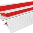 Wall Corner Protector,1-5/8 W X 31 L,Walls Corner Prevent Scratching Guard,Self Adhesive Corner Guards for Walls.PVC Double Side Back Glue Corner Wall Protector 2PCS