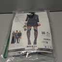 Dreamgirl Women's Friday, black/white, M (Black, M)