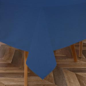 Majestic Giftware PVC Faux Leather Rectangle Tablecloths | (TCE23-54200) Royal Blue Waterproof & Spill Proof Dining Table Cover | Decorative Washable Tablecloth for Home, Kitchen, Party (54X200)