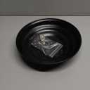 13" Bird Feeder Rain Guard, Hummingbird Feeders Shade Dome Cover, Hanging Baffle for Bird Feeder Pole,Smart Birds Feeder Umbrella (Black), 1 Pack