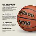WILSON NCAA Final Four Edition Indoor/Outdoor Basketball - Size 6-28.5', Brown
