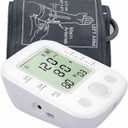 Blood Pressure Monitor with Extra Large Cuffs (8.6"-16.5") - 99 Memory Readings, Home Use, Precise Upper Arm Cuff LugeWhite Upper Arm
