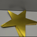 Jumbo Foil Star Cutout (gold) Party Accessory
