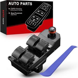 Power Window Switch Fits for:-Honda 2002-2006 CRV 2001-2005 Civic (4-Door Sedan) Driver Side Control Switch OE# 35750S5AA02ZA, 35750S5AA01ZA, 35750-S5A-305ZA