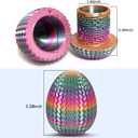 2026 Mystery Egg Maze Puzzle Box: 4 Unique Mazes Money Holder with Hidden Compartment, Brain Teaser Game for Cash & Gifts, Reusable Surprise Container for Easter Birthday Christmas Party