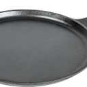Lodge Cast Iron Griddle and Hot Handle Holder, 10.5", Black/Red