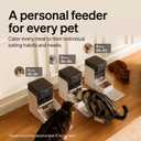 PETLIBRO RFID Automatic Cat Feeder, Collar Sensor-Activated Personalized Meals, Cats Recognition & Diet Tracking for Multi-Pet Homes and Different Diets, 5G&2.4G Wi-Fi Programmable Cat Food Dispenser