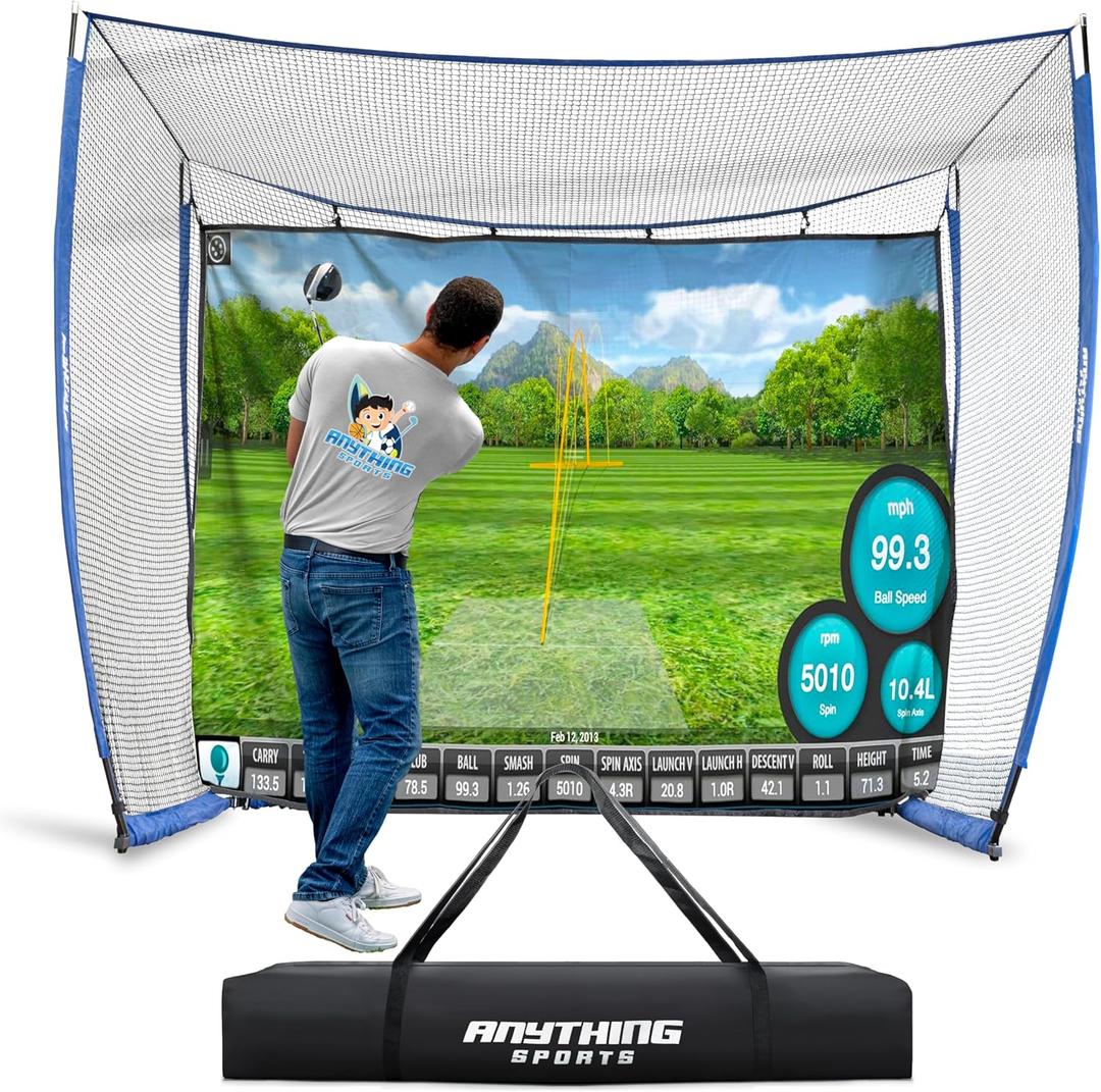 Golf Hitting Net with Impact Screen (10x8x4)