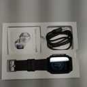 MorePro Fitness Tracker with 24/7 Heart Rate & Blood Pressure Monitor, Blood Oxygen & Sleep Tracker, Smart Watch with Step Calorie Counter, IP68 Waterproof Activity Tracker for Women Men Android iOS (Black)