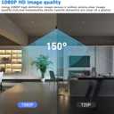 Mini Hidden Hidden Cameras, WiFi Wireless Small Camera, Home Security Cameras for Pet, Baby with Motion Detection, Night Vision, App Control A99