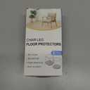 24 Pcs Chair Leg Floor Protectors for Hardwood Floors Silicone Covers to Protect Wood Tile Floors Felt Pads Furniture Leg Caps Non Slip Reduce Noise (Fit:1.3"-2")