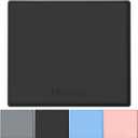 Extra Thick Silicone Mat Waterproof with Raised Edge 22" x 19", Under Sink Mat for Kitchen & Bathroom, Kitchen Cabinet Liner, Multi-Purpose for Storage & Protection, Black