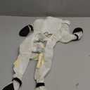 Anti Dust Pants with Shoes for Dogs, Dog Suspenders Boots, Waterproof Protective Dog Clothing, Medium Size, Jacquard Chiffon Waterproof Coated Fabric