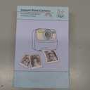 Kids Instant Digital Cameras for Boys and Girls, 1080P HD Dual-Lens Selfie Digital Camera with Print Paper & 32G Card, Christmas Birthday Gifts Toys for Toddler and Teenagers Age 3-16 Years Old (Black)