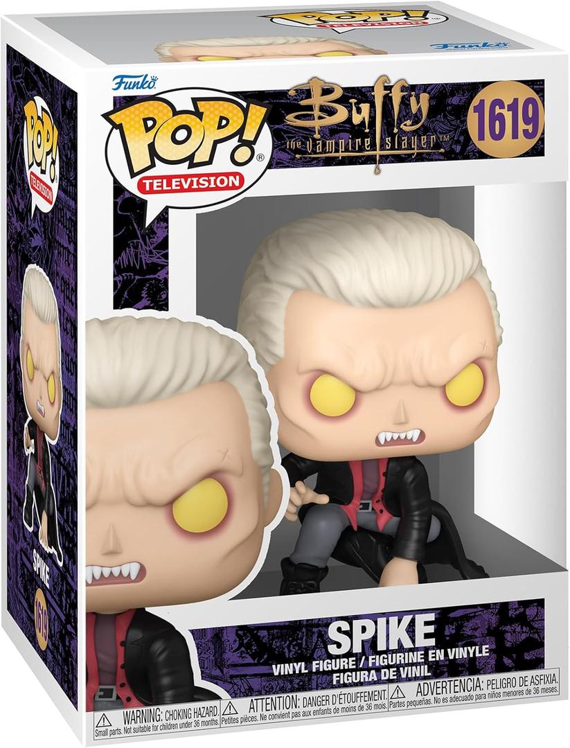 Funko POP TV: BTVS  Spike - (Vampire) - Buffy The Vampire Slayer - Collectable Vinyl Figure - Gift Idea - Official Merchandise - for Kids & Adults - Horror Fans - Model Figure for Collectors