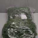 2 Pcs 6 Feet Christmas Garland - Real Touch Norfolk Pine Garland - Green Realistic Pine Garland for Table Mantel Indoor Outdoor Holiday Decor - Greenery Christmas Decorations