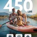 SLOOSH Inflatable Stand Up Paddle Board, 10'6" Paddle Boards with Premium Accessories, Non-Slip EVA Deck, Ultra-Light Carry Bag Pump, Ripple SUP for Youth & Adults of All Skill Levels