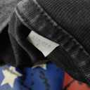 4th of July USA Shirts for Men - 2025 Oversized Crewneck American Flag USA 1776-2025 Shirts Large
