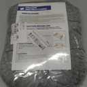 Ear Piercing Pillow for Side Sleepers with an Ear Hole for CNH and Ear Pain Ear Inflammation Pressure Sores, Cotton O-Shaped Side Sleeping Pillow, Ear Guard Pillow (Gray)