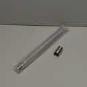 12-inch Bazooka Screen Boil Screen(1/2" NPT) with Pipe Fitting(1/2"x 1/2" Female NPT),Reusable Stainless Steel 304 Beer Filter Tube,Mash and Tun Boil Screen for Home Brewing and Wine Making