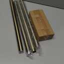 Antique Bronze Curtain Rods for Windows 48 to 84 Inches Adjustable Length Heavy Duty 1" Diameter Window Curtain Rod with Solid Metal Finials for Outdoor Farmhouse Bedroom Kitchen Living Room