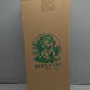 QIANYUN Outdoor Fake Hanging Fern  Artificial Hanging Ferns 2 Pack, Large Faux Boston Fern Bushes, UV Resistant Outdoor Hanging Plants for Front Porch, Patio & Indoor Decor (Green)