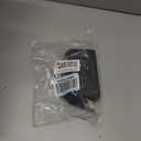 Windproof Mini Travel Folding Umbrella - UPF 50+ Sun & Rain Protection, Small Compact Lightweight Design Fits in Pocket or Bag, Eco-Friendly Fabric Wallet Umbrella for Commuter, Men Women Boys Girls (Black)